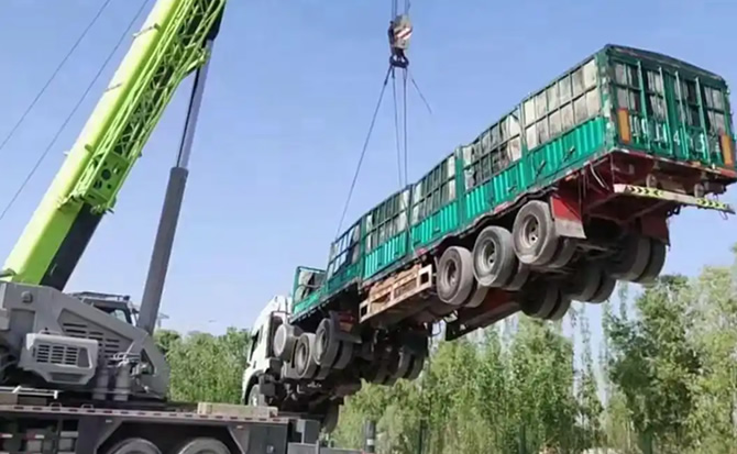 汶上道路脱困救援案例